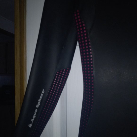 Aqua Sphere Powered Pursuit Iron Girl Women Full Triathlon wetsuit Large - Picture 3 of 11